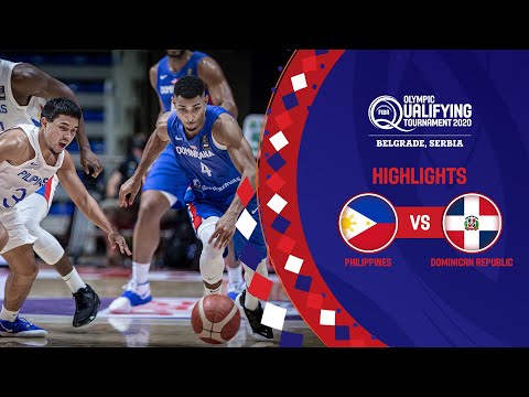 Philippines - Dominican Republic | Full Highlights - FIBA Olympic Qualifying Tournament 2020