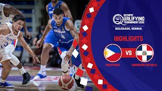 Philippines - Dominican Republic | Full Highlights - FIBA Olympic Qualifying Tournament 2020