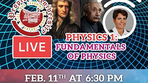 PU Livestream: Physical Science - The Fundamentals...