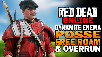 Red Dead Online POSSE Free Roam, Dynamic Events & Overrun - Red Dead Redemption 2 Online [PS4 Pro]
