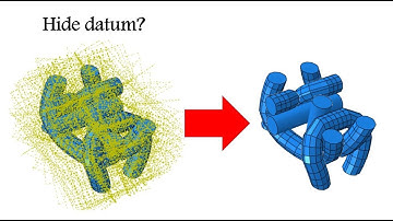 How to hide datum points, lines, planes?