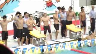 2011.9.11 山口国体 成人男子 メドレーリレー 3位