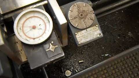 cutting threads from a shoulder on LeBlonde Lathe