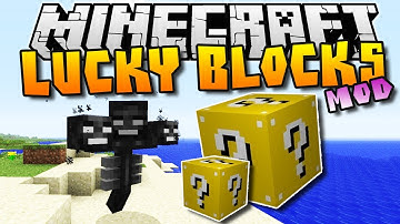 Minecraft: LUCKY BLOCKS! - Mod Showcase
