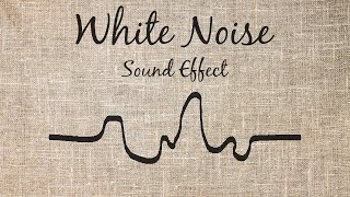 White Noise TV Sound / Old TV No Signal Sound Effect