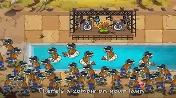 Plants vs. Zombies Mod Through ancient pak1.3 of "Zombies on Your Lawn" End Credits Song PvZ