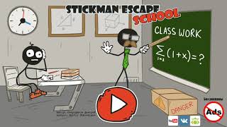 Stickman school escape (by Starodymov games) / Android Gameplay HD screenshot 1