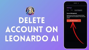 How to Delete Account on Leonardo AI (2024) | Remove Account on Leonardo AI