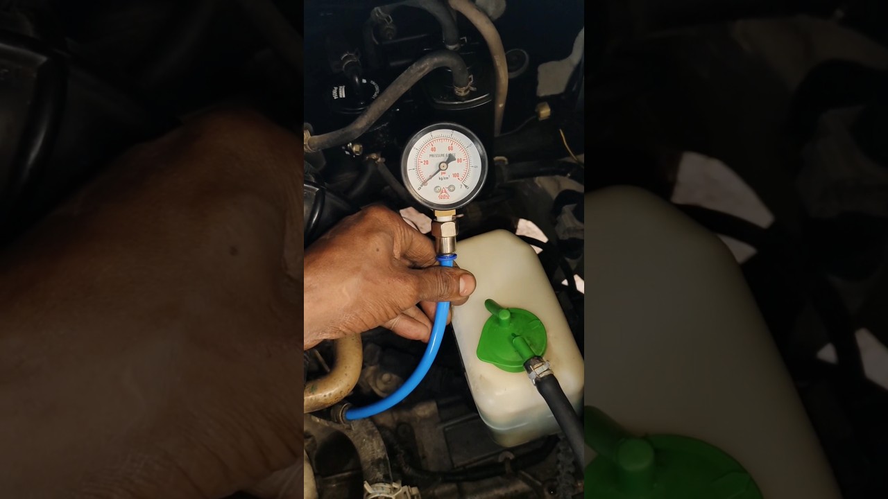 Maruti Ritz petrol fuel pump pressure testing 