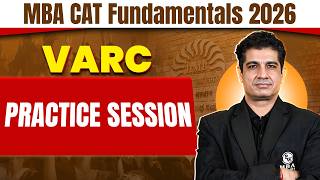 Practice Session | VARC CAT 2026 | MBA Wallah English