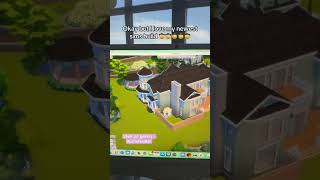 I love my new sims 4 build #sims4 #sims4build