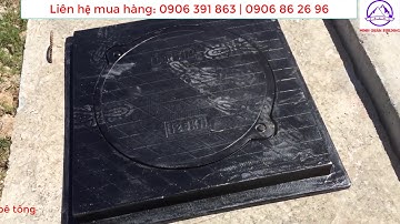 Nắp gang hố ga vuông | Minh Quân MQB
