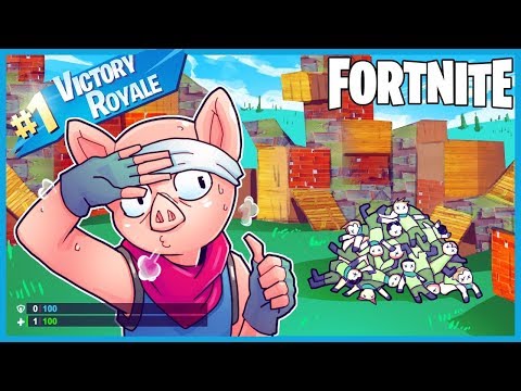 1HP CLUTCH in  *SWEATIEST* LOBBIES EVER in Fortnite: Battle Royale! (Fortnite Funny Moments & Fails)