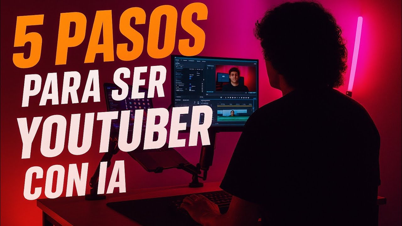 "¡5 PASOS para ser YouTuber con IA!" - YouTube