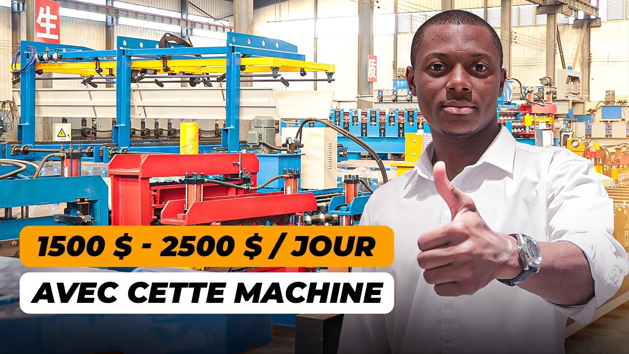 Fabrication de toles simplifiée  découvrez la machine