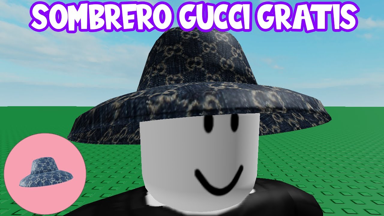 COMO CONSEGUIR SOMBRERO DENIM WIDE BRIM en ROBLOX | EVENTO GUCCI GARDEN YouTube