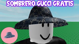 Como Conseguir Sombrero Gucci Denim Wide Brim Hat Gratis En Roblox Evento Gucci Garden Youtube - sombrero gucci roblox png