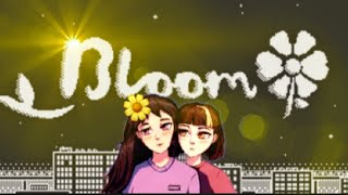 Bloom review | This game is beautiful! | Playdate console gameplay
