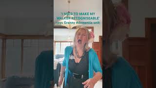 An Identifiable Item on Walkers Makes them Easier to Find #dementia  #walker #identify #babyelephant