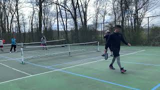 Pickleball 4.5+ Sam Morris and Monica Linn vs Ben Pennypacker and Joel Phillips Round Robin