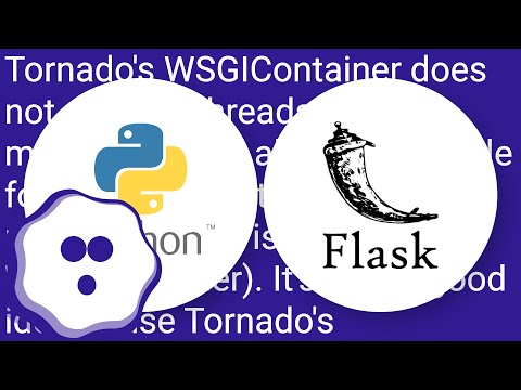 What is the proper way to thread tornado+flask app?