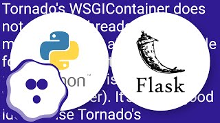 What is the proper way to thread tornado+flask app?