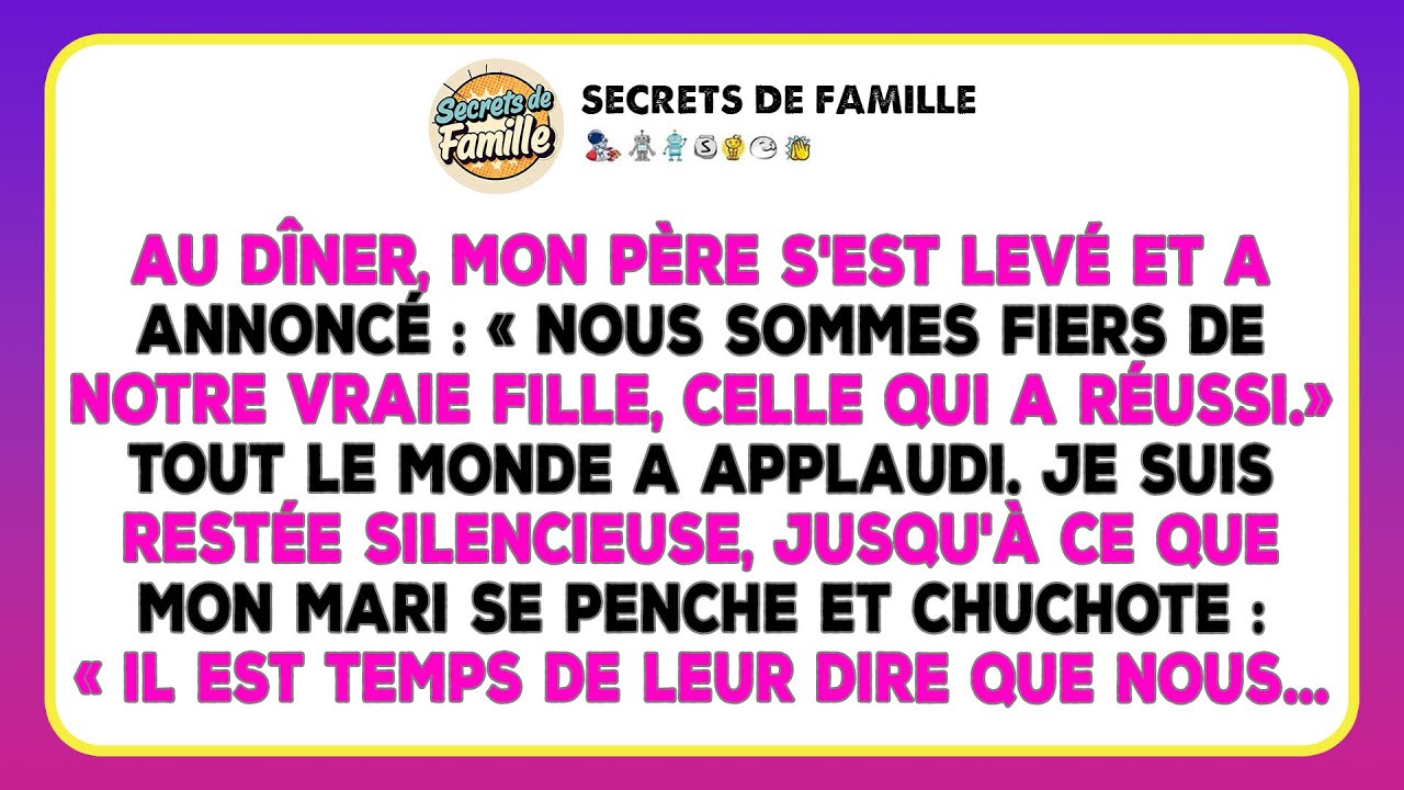 Ma Famille A Applaudi Ma Sœur, Puis Mon Mari A Tout Changé