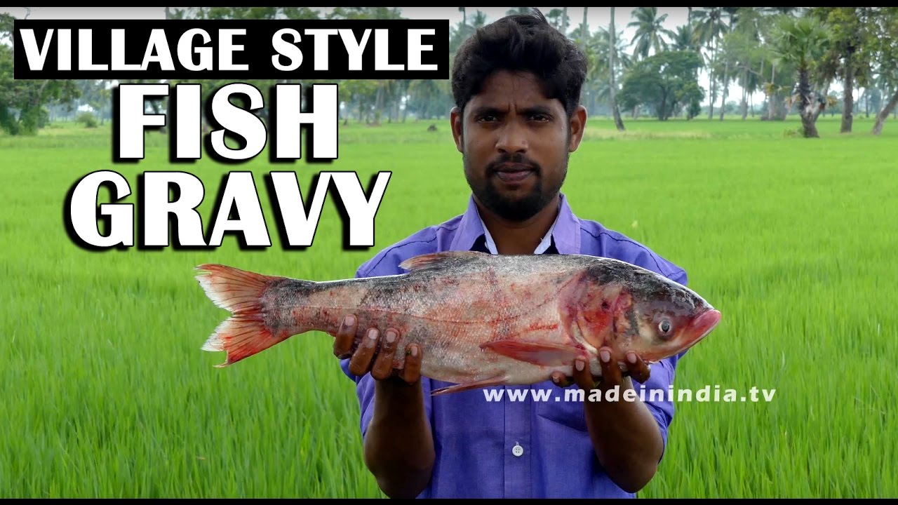 MAKING TESTY FISH GRAVY VILLAGE STYLE | CHEPALA PULUSU | VILLAGE FOODS FACTORY street food | STREET FOOD