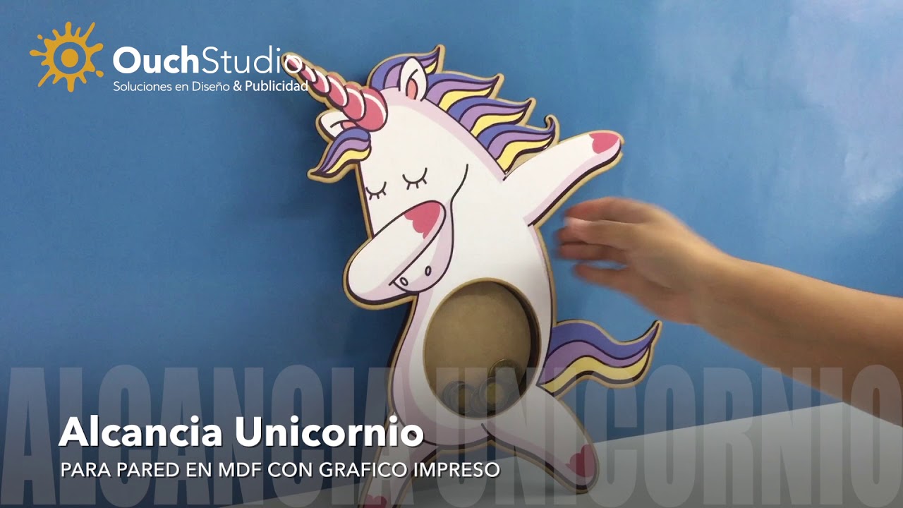 Unicornio Mágico Personalizado Lasercut Mdf atrapasueños cualquier nombre