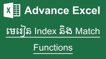Index and Match Advance Excel Functions