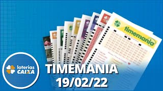Resultado da Timemania - Concurso nº 1751 - 19/02/2022