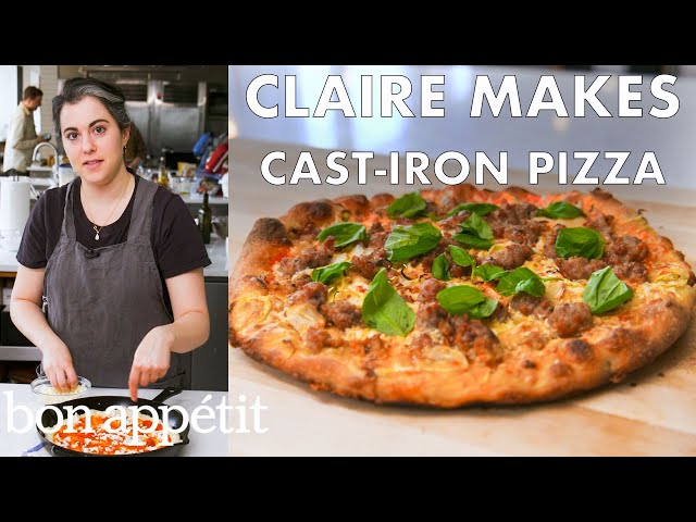 Claire Makes Cast-Iron Skillet Pizza, From the Test Kitchen