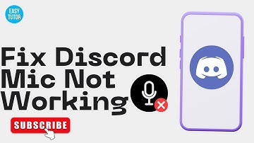 How to Fix Discord Mic Not Working 2025