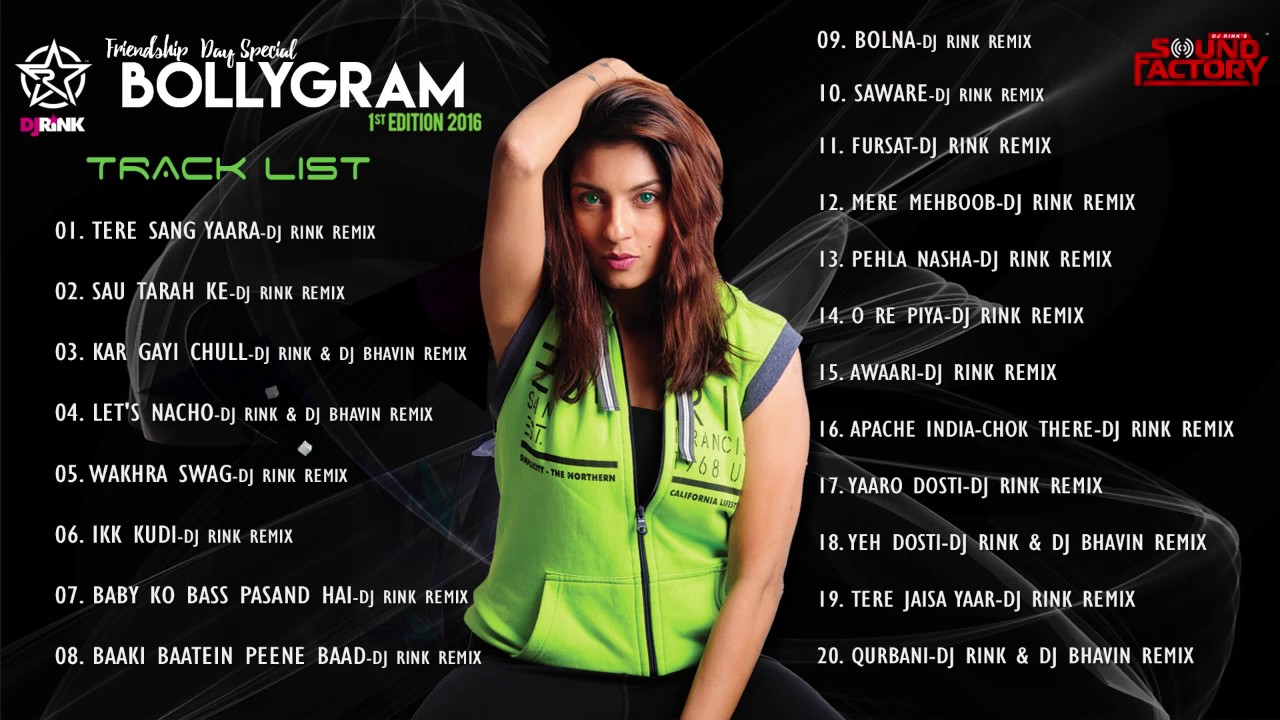 DJ RINK - BOLLYGRAM 1st EDITION 2016  |  Audio Jukebox