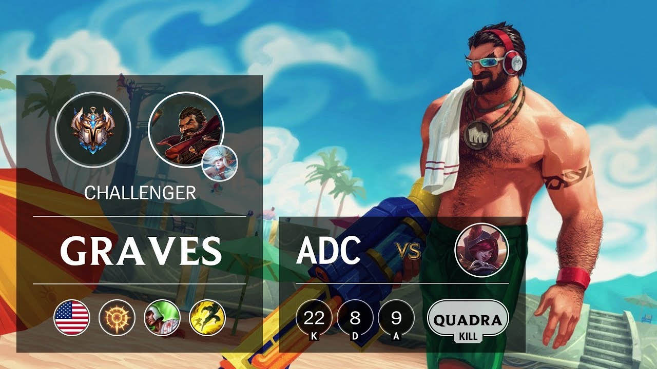 Graves ADC vs Xayah - NA Challenger Patch 9.9