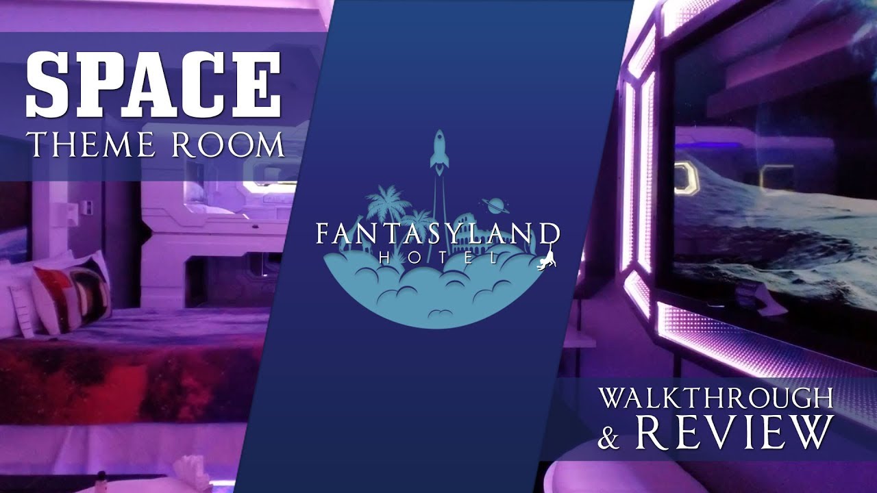 Space Theme Room At The Fantasyland Hotel In West Edmonton Mall Best Edmonton Mall Youtube
