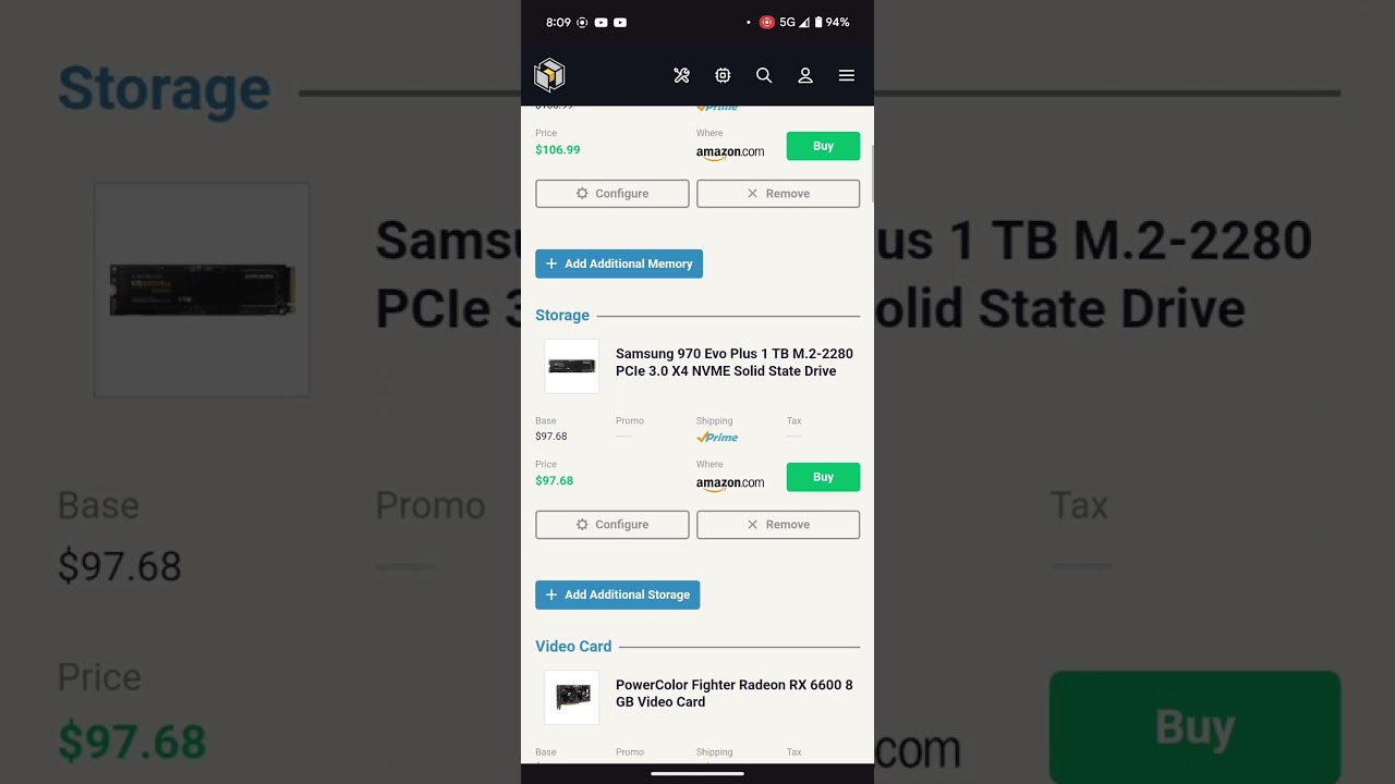 My $1000 PC's parts (used deals from microcenter) 