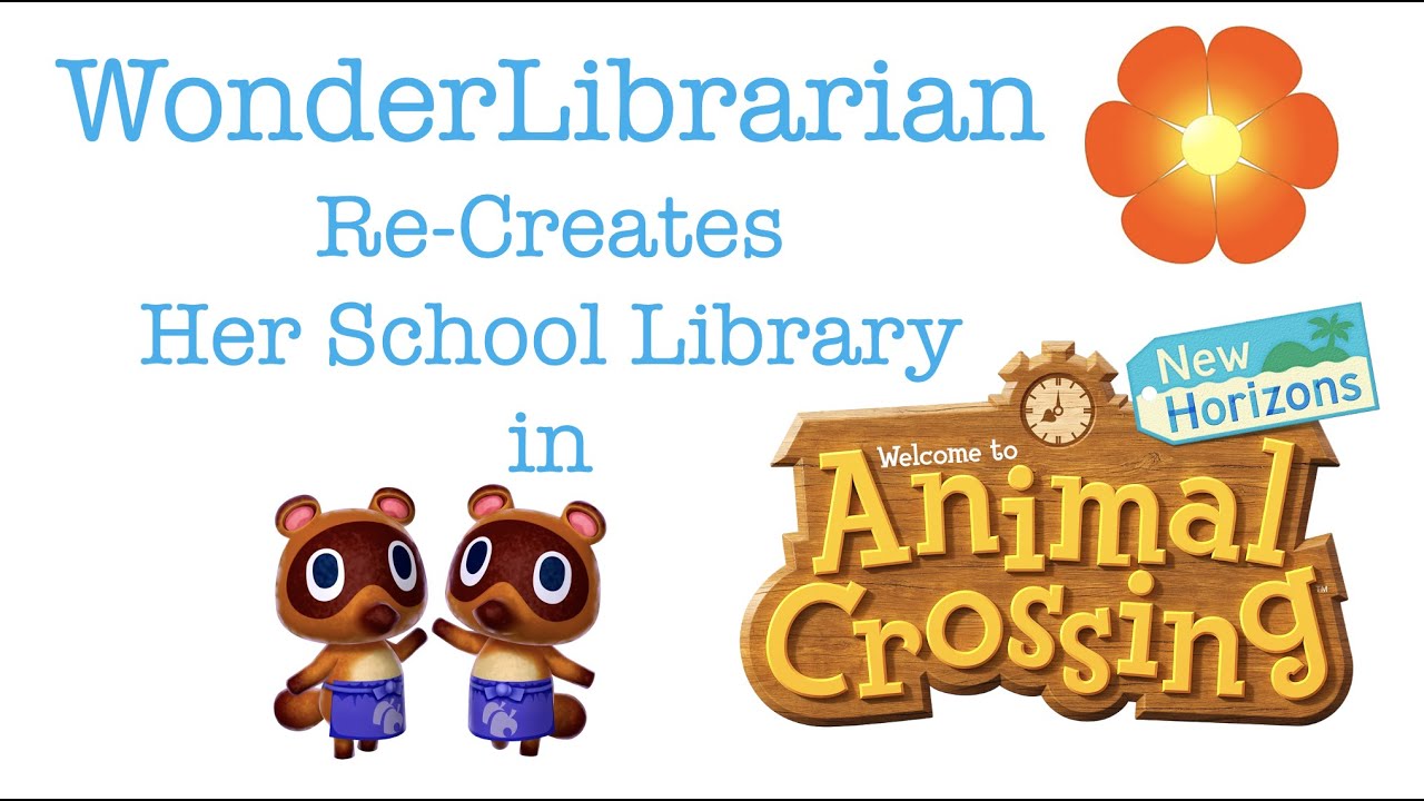WonderLibrarian Recreates Her School Library in Animal Crossing