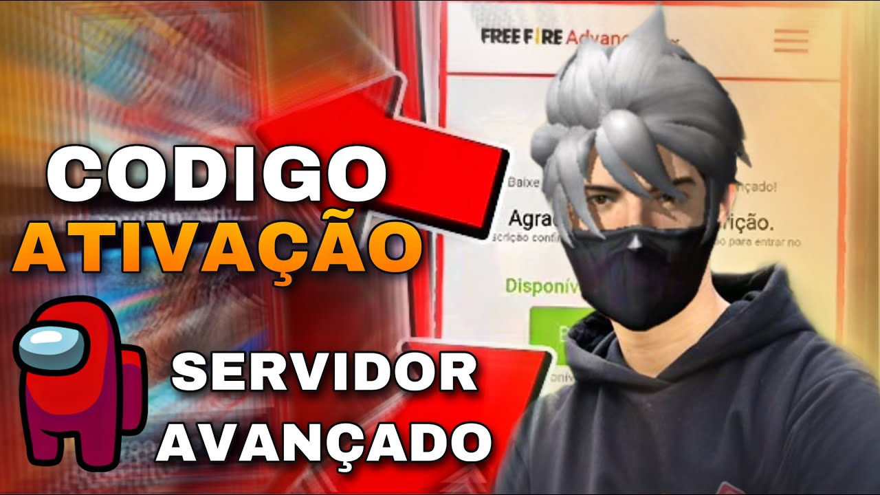 Código de ativação Servidor Avançado Free Fire maio 2022 - Free Fire Club