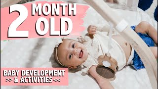 HOW TO PLAY WITH YOUR 2 MONTH OLD BABY | Developmental Milestones | Activities for Babies | Carnahan