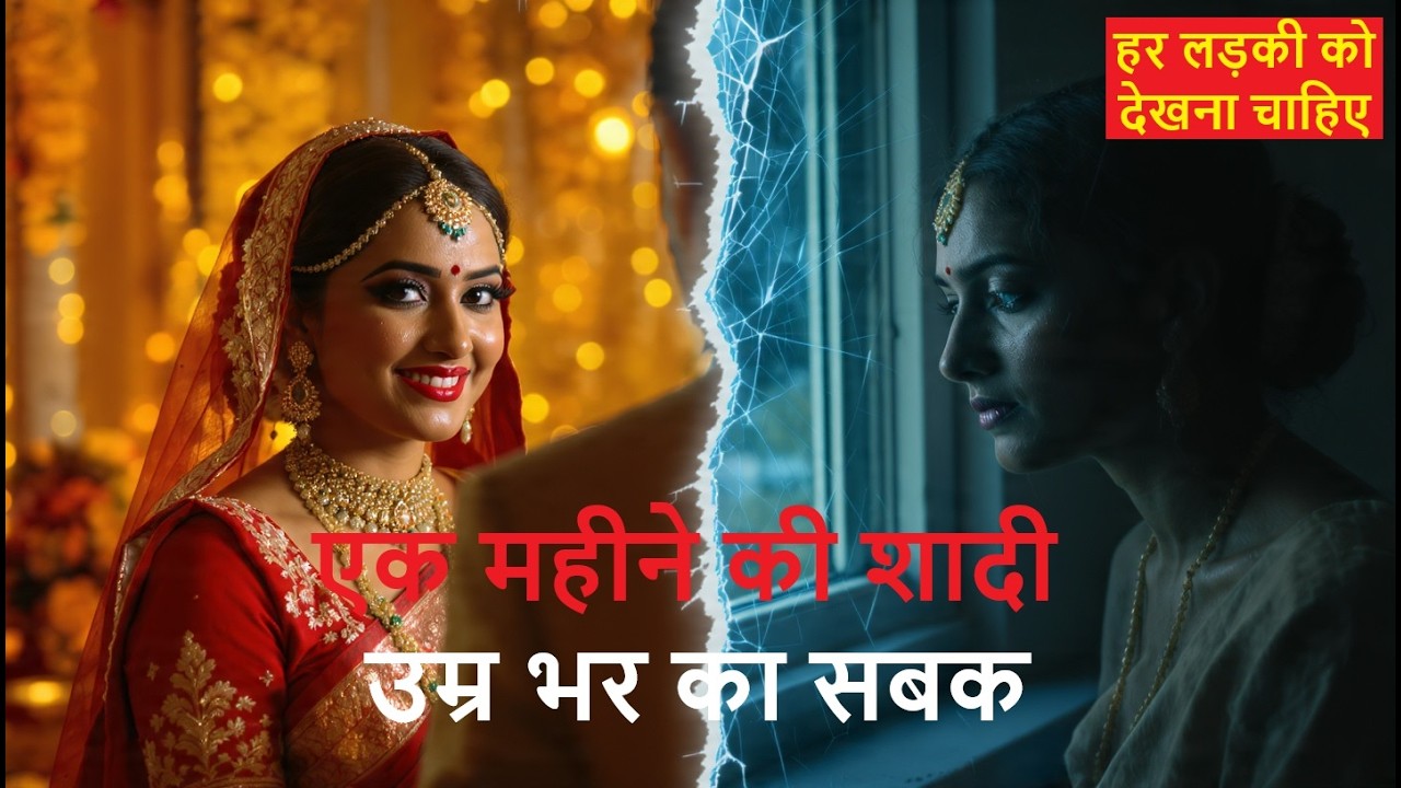 एक महीने की शादी, उम्र भर का सबक- यह कहानी बहुत भावनात्मक, सामाजिक और जागरूकता देने वाली है