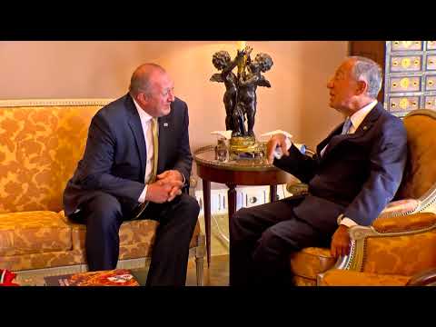 საქართველოს პრეზიდენტის პირველი ოფიციალური ვიზიტი პორტუგალიაში