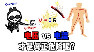 哪个才真正危险【电压】vs【电流】| “人体电阻”是多少