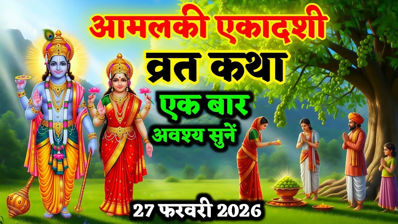 आंवला एकादशी व्रत कथा 🙏 सुनते ही पूरी होंगी हर मनोकामनाएँ | चमत्कारी कथा | Ekadashi Vrat Kath 