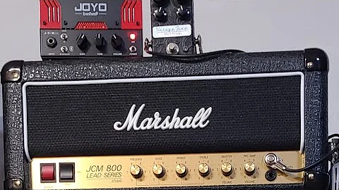 Marshall JCM800 (sc20h) vs Joyo Jackman Head to Head