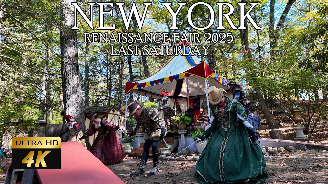 🏰⚔️👑 LAST SATURDAY OF 2025 | NEW YORK RENAISSANCE FAIRE 🏰 - YouTube
