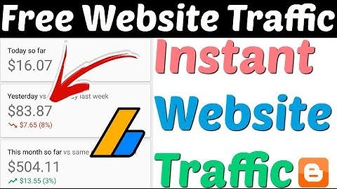 Free Website Traffic Get Instant Website Traffic Free Traffic To Blogger Website Get Traffic On Blog