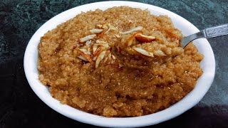 ਸਰਦੀਆਂ ਲਈ ਸਪੈਸ਼ਲ ਗੁੜ ਦਾ ਦਲੀਆ | Healthy Jaggery Dalia | गुड़ का दलिया | Gud Ka Dalia by Punjabi Cooking