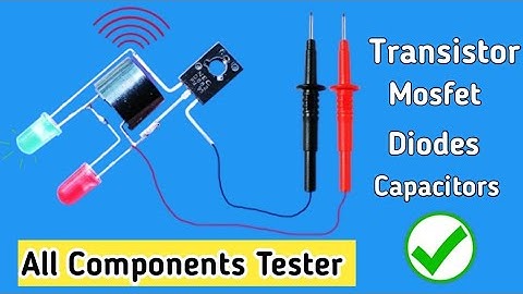Make all component Tester using D882 || Make a universal any components Tester