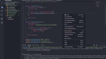 JavaScript Coding Challenge/Interview Question: Longest Word